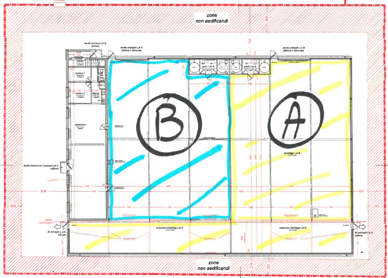 logistics - Activity Facility For Sale - Verdiepingsplan - 2