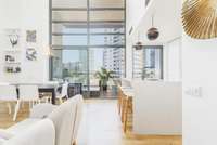 living - Piso de 97m² con 20m² terraza en venta en Diagonal Mar - gallery thumbnail - 7