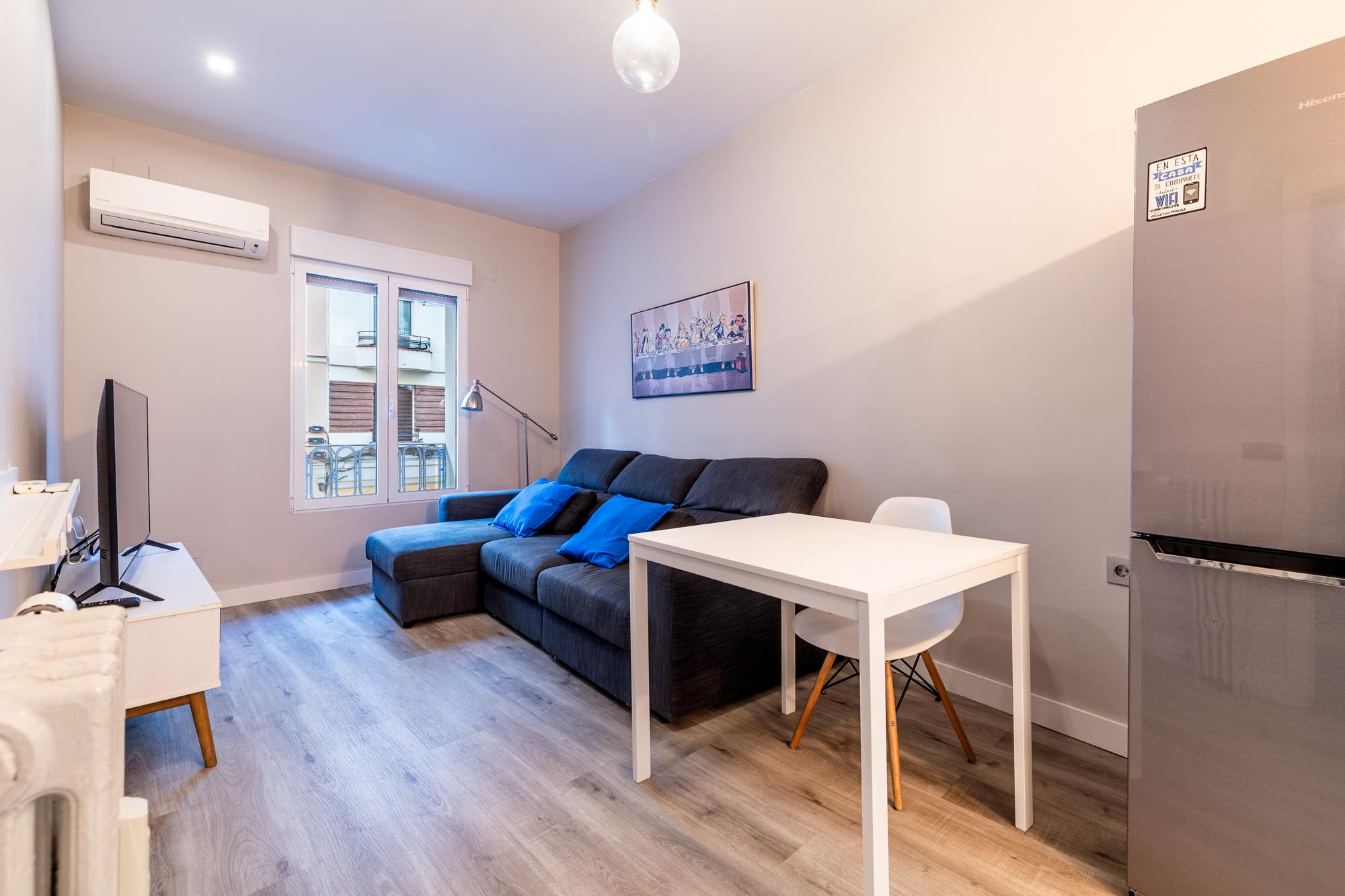living - 100m² apartment for sale in Arapiles, Madrid - gallery thumbnail - 1