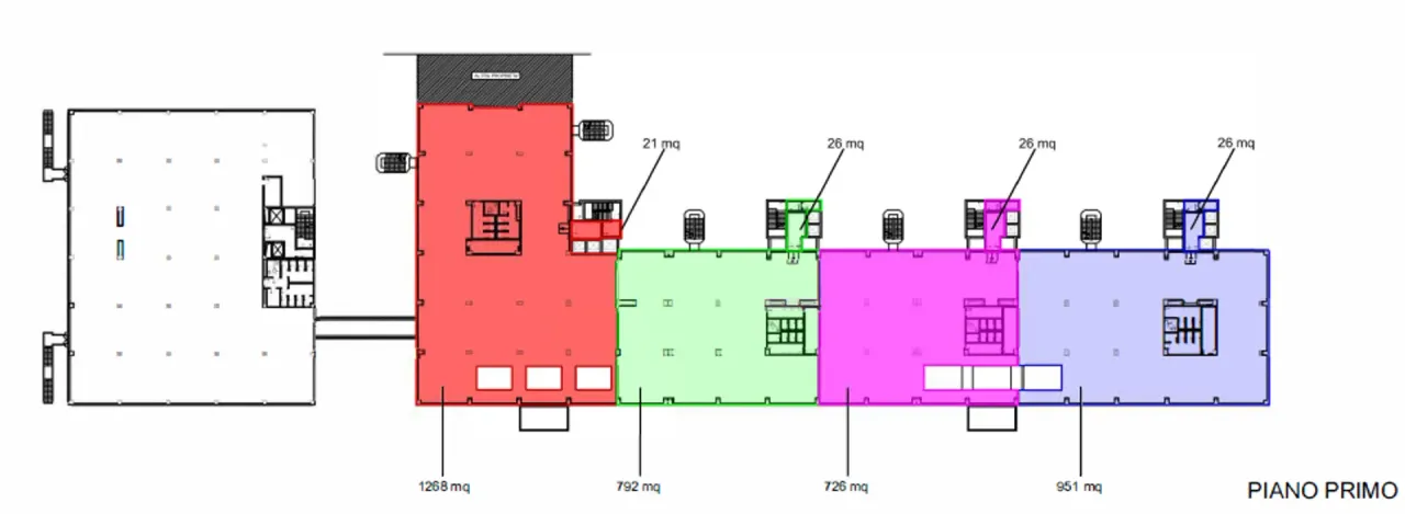 office - Assago Milanofiori – Palazzo M/N - Uffici - Dils - Planimetria - 2