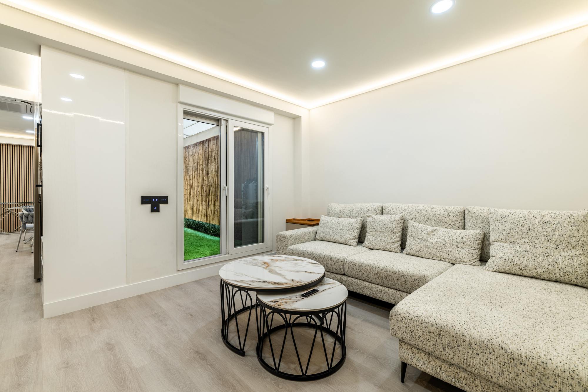 living - 111m² apartment with 15m² terrace for sale in Lista, Madrid - gallery thumbnail - 8