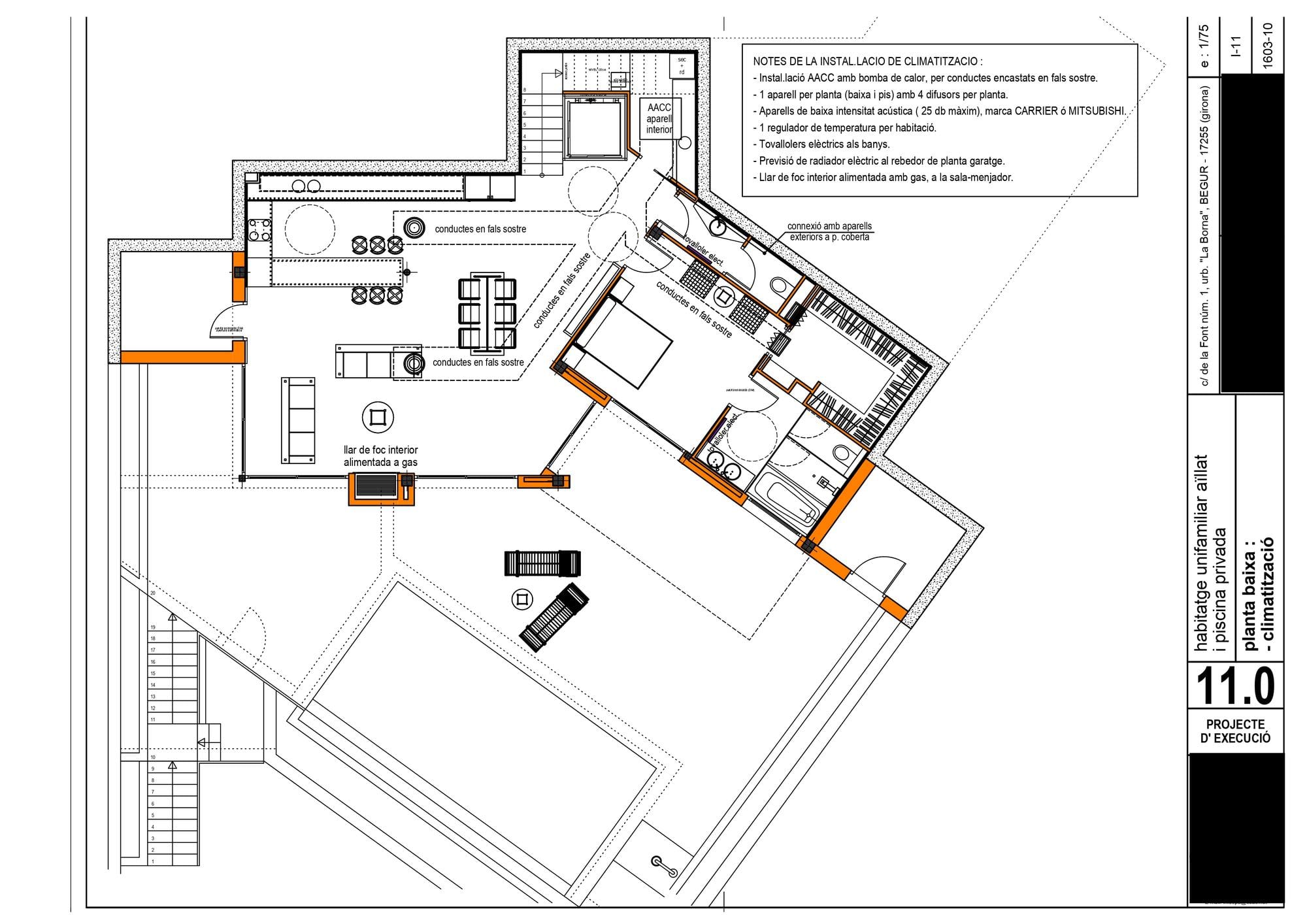 living - Casa / villa de 315m² en venta en Sa Tuna, Costa Brava - Plano del piso thumbnail - 3