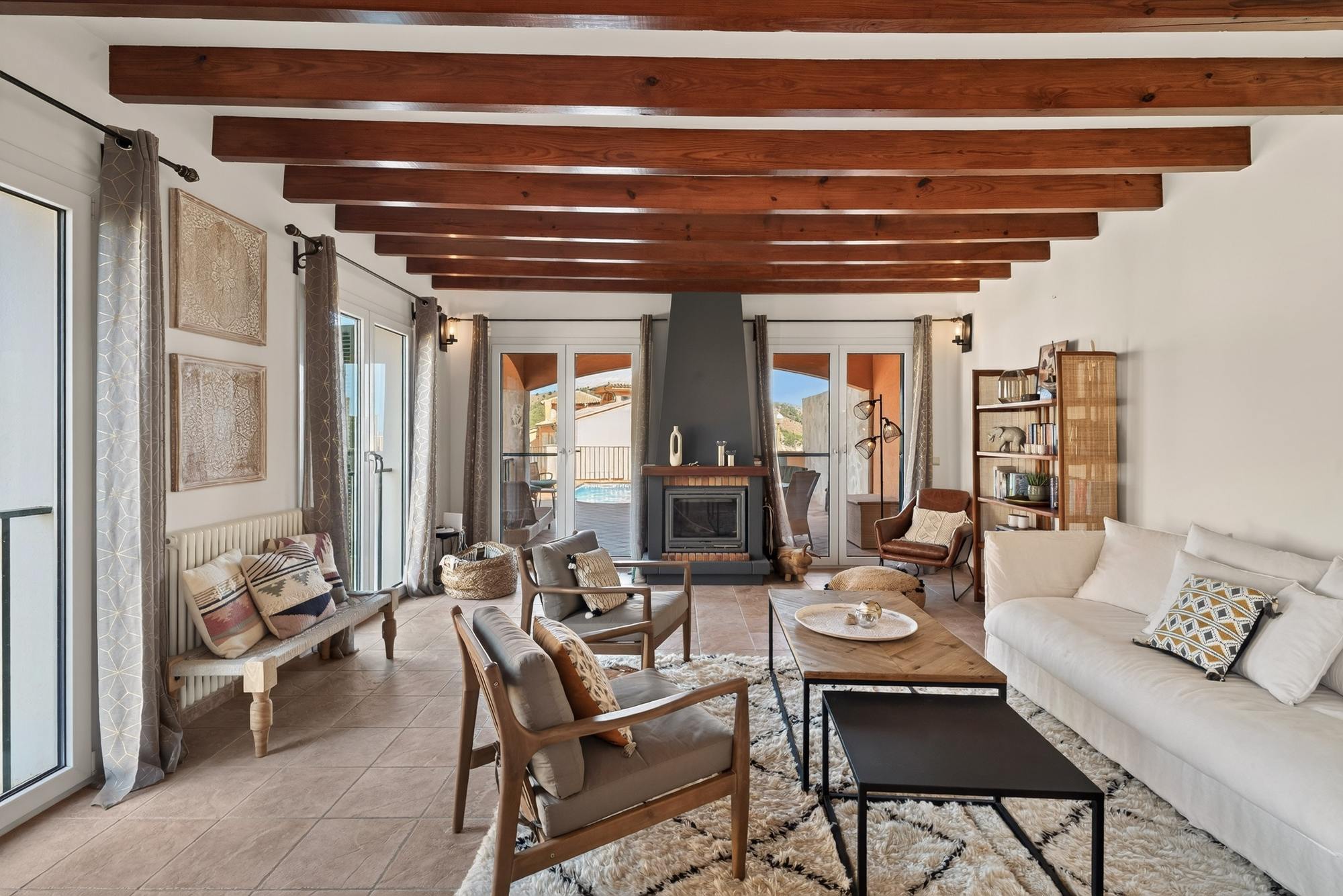 living - Casa / villa de 305m² con 165m² de jardín en venta en Capdepera - gallery - 3