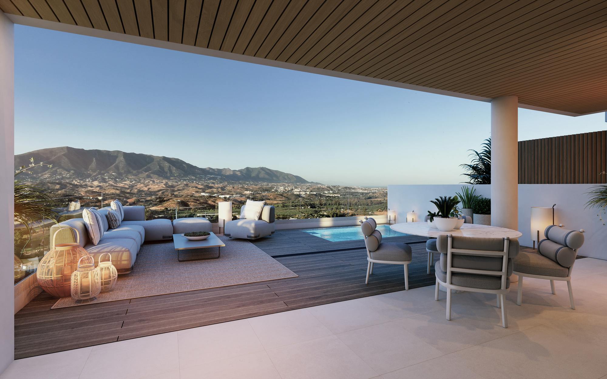 living - SunriseGolfResidences Pisos, Mijas, Costa del Sol - gallery - 4