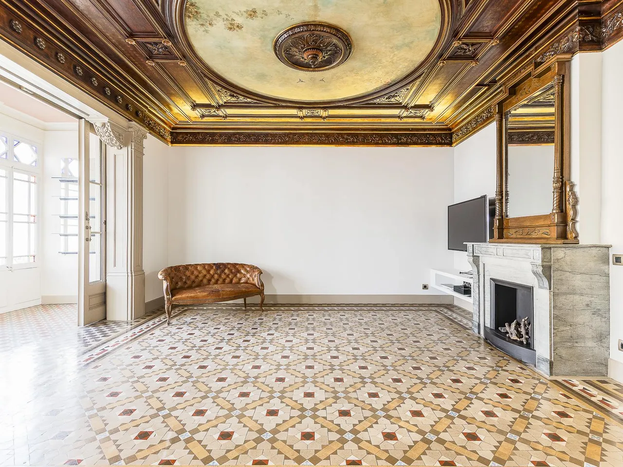living - 196m² apartment with 7m² terrace for sale in Eixample Right - gallery - 2