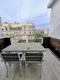 living - 146m² apartment with 15m² terrace for sale in Turó Park - gallery thumbnail - 3