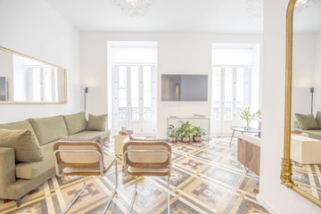 living - 129m² apartment for rent in La Seu, Valencia - featured