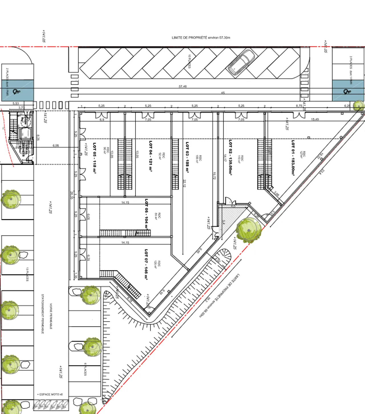 office - Services / Showroom For Rent - Floor Plan - 4