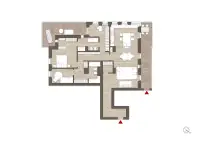 living - Leopardi 15 - Living - Dils - Floor Plan thumbnail - 1