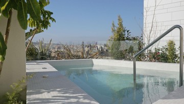 living - Ático de 309m² con 115m² terraza en venta en El Born - featured