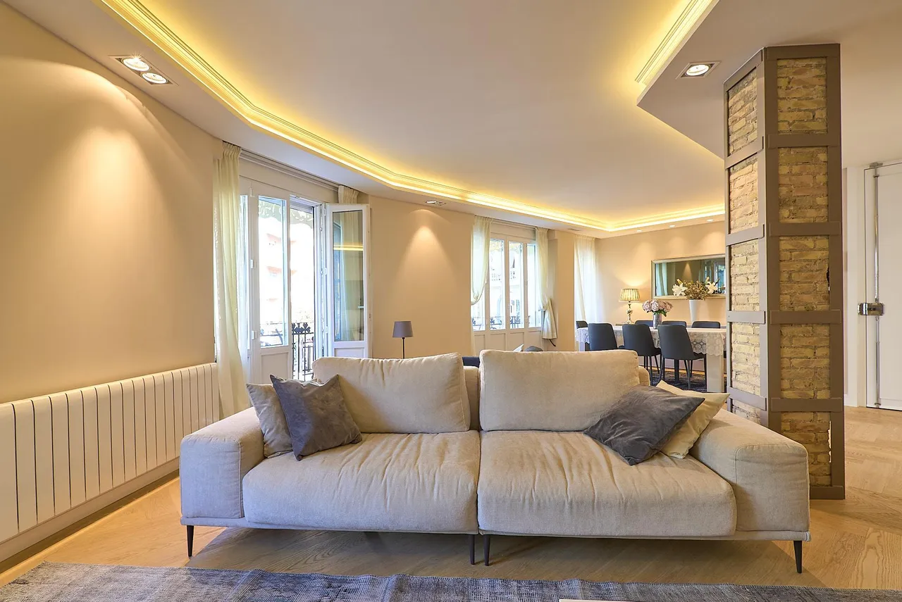 living - 168m² apartment for rent in El Pla del Remei, Valencia - gallery - 8