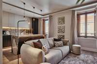 living - 133m² apartment for sale in Malasaña, Madrid - gallery thumbnail - 5