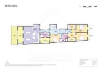 living - Piso de 150m² con 23m² terraza en venta en Eixample Derecho - Plano del piso thumbnail - 1