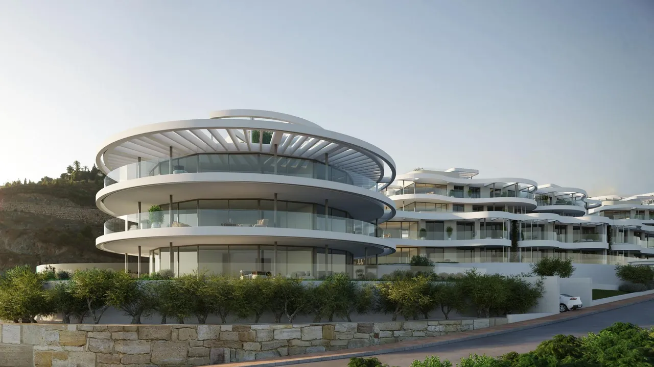 living - Beautiful boutique development with spectacular panoramic views over Marbella - gallery - 8