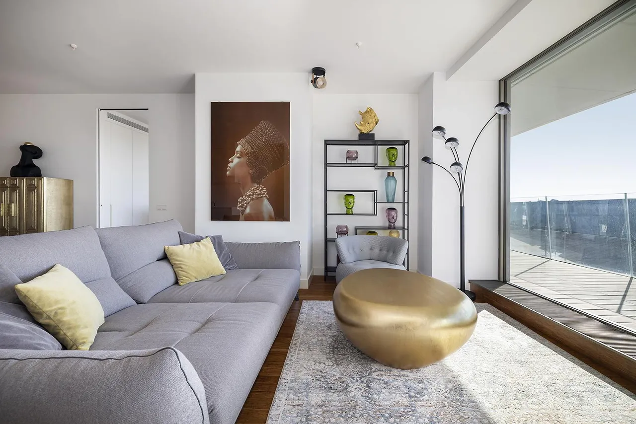 living - 87m² apartment with 20m² terrace for rent in Poblenou - gallery - 9