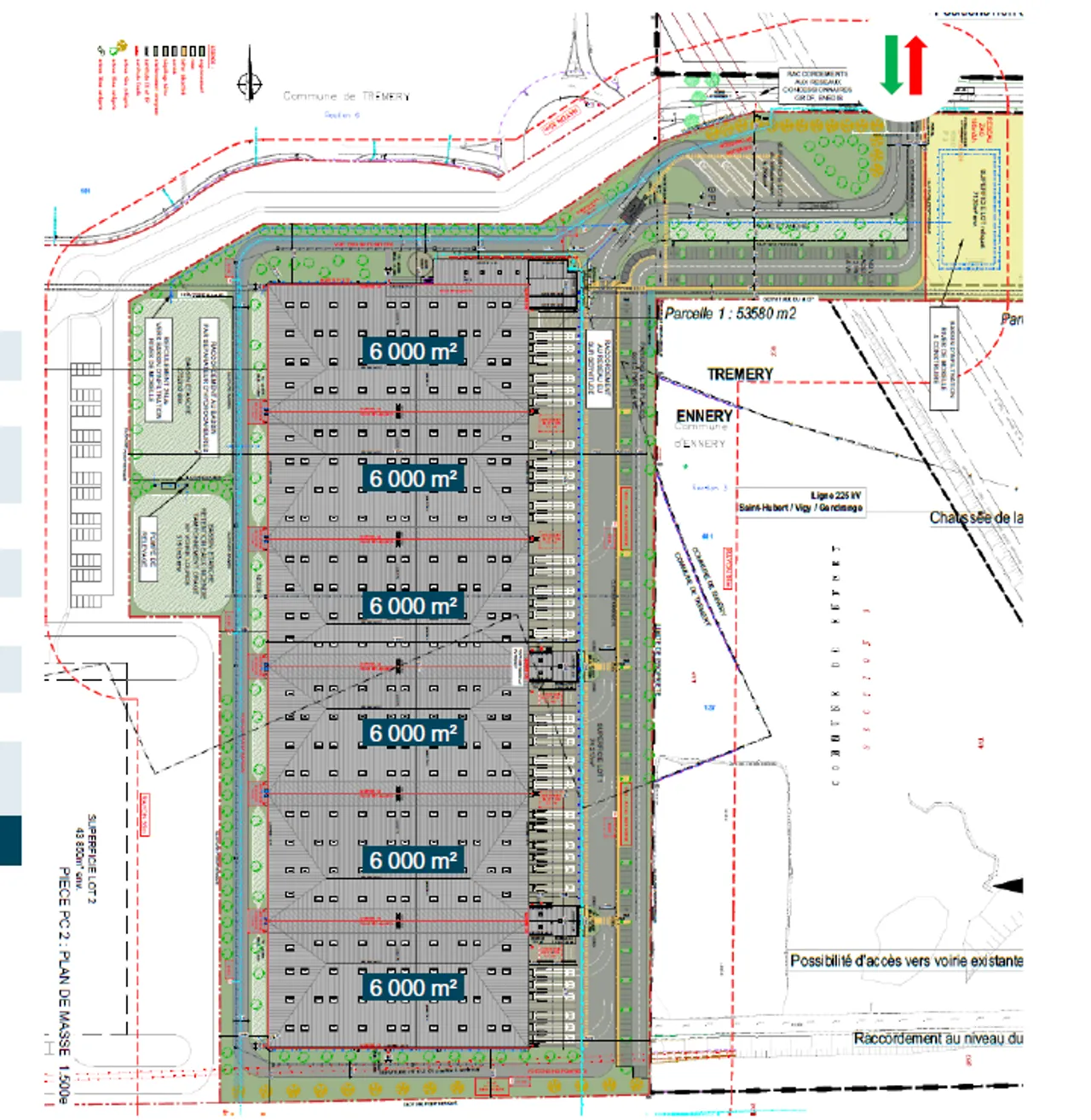 logistics - Logistics Warehouse For Rent - Planimetria - 1