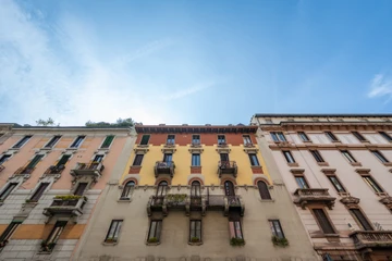 living - Three-room apartment for sale via Plinio 18 Milan - featured