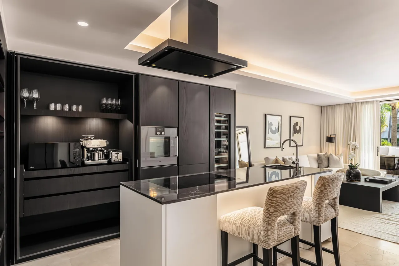 living - Piso de 186m² con 48m² terraza en venta en Este Marbella - gallery - 7