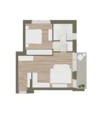 living - Vergani 13_unità 0.3 - Living - Dils - Planimetria thumbnail - 1