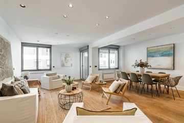 living - Piso de 179m² con 8m² terraza en venta en Lista, Madrid - featured