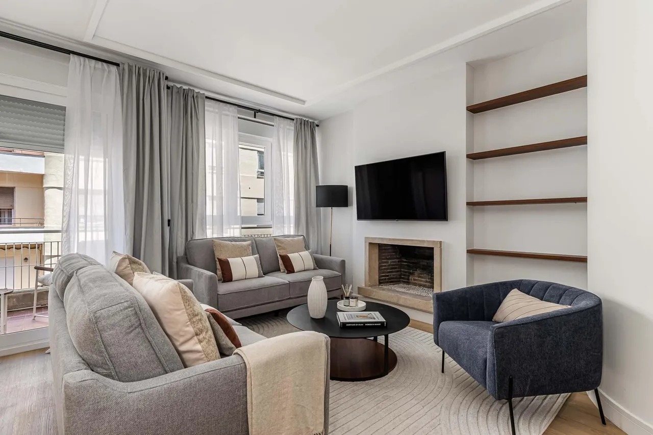living - 120m² apartment with 11m² terrace for sale in Arapiles - gallery - 2