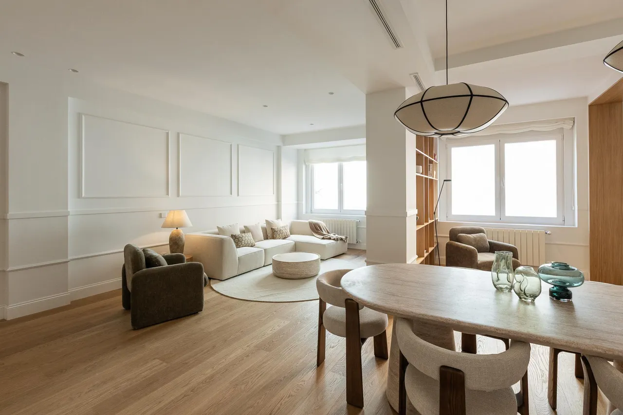 living - Piso de 212m² en venta en Recoletos, Madrid - gallery - 7