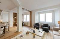 living - Piso de 212m² en venta en Recoletos, Madrid - gallery thumbnail - 5