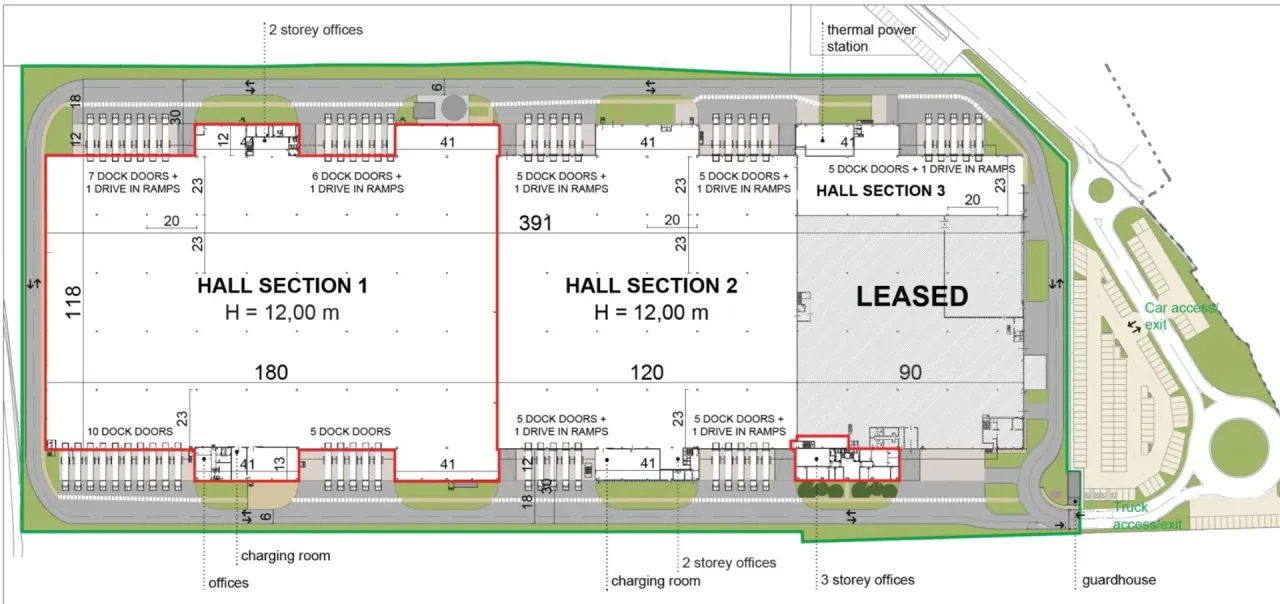 logistics - East Monza - Logistics - Dils - Floor Plan - 1