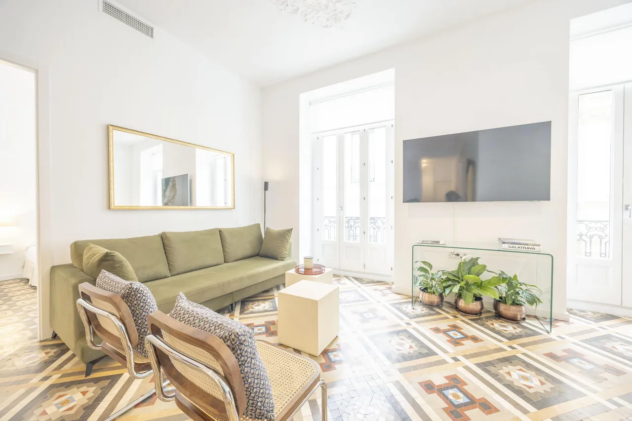 living - 129m² apartment for rent in La Seu, Valencia - gallery - 9