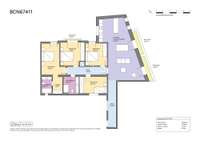 living - 169m² apartment for sale in El Born, Barcelona - Floor Plan thumbnail - 1
