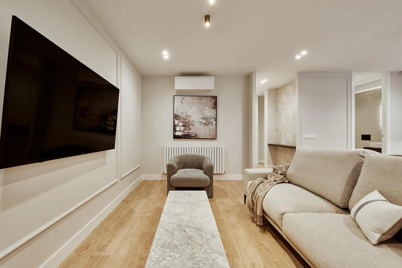 living - Piso de 152m² con 17m² terraza en venta en Lista, Madrid - gallery - 4