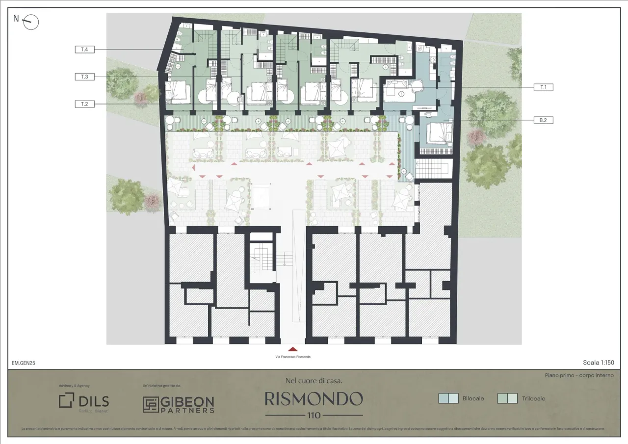 living - Rismondo 110 Living Dils - Planimetria - 2