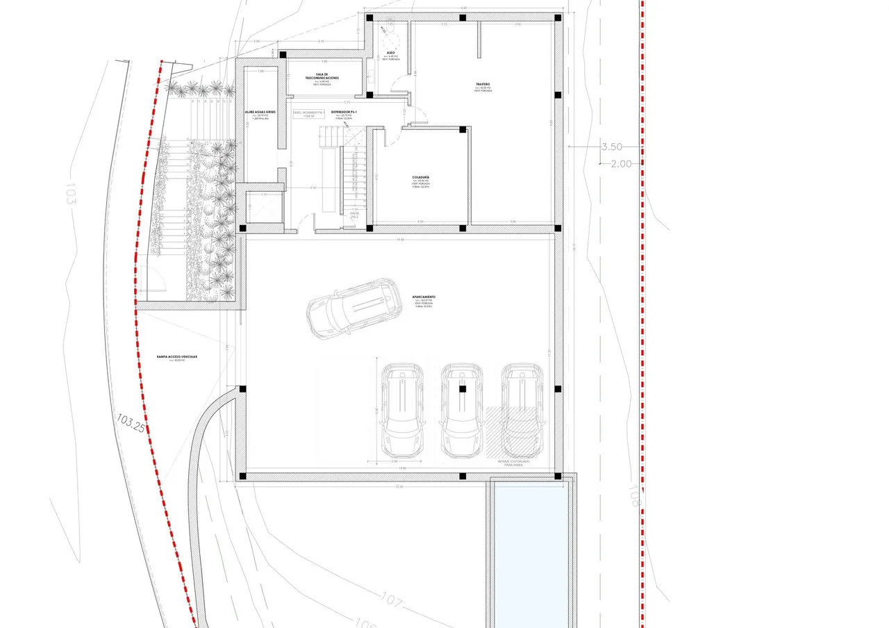 living - Casa / villa de 500m² en venta en Bendinat, Islas Baleares - Plano del piso - 4