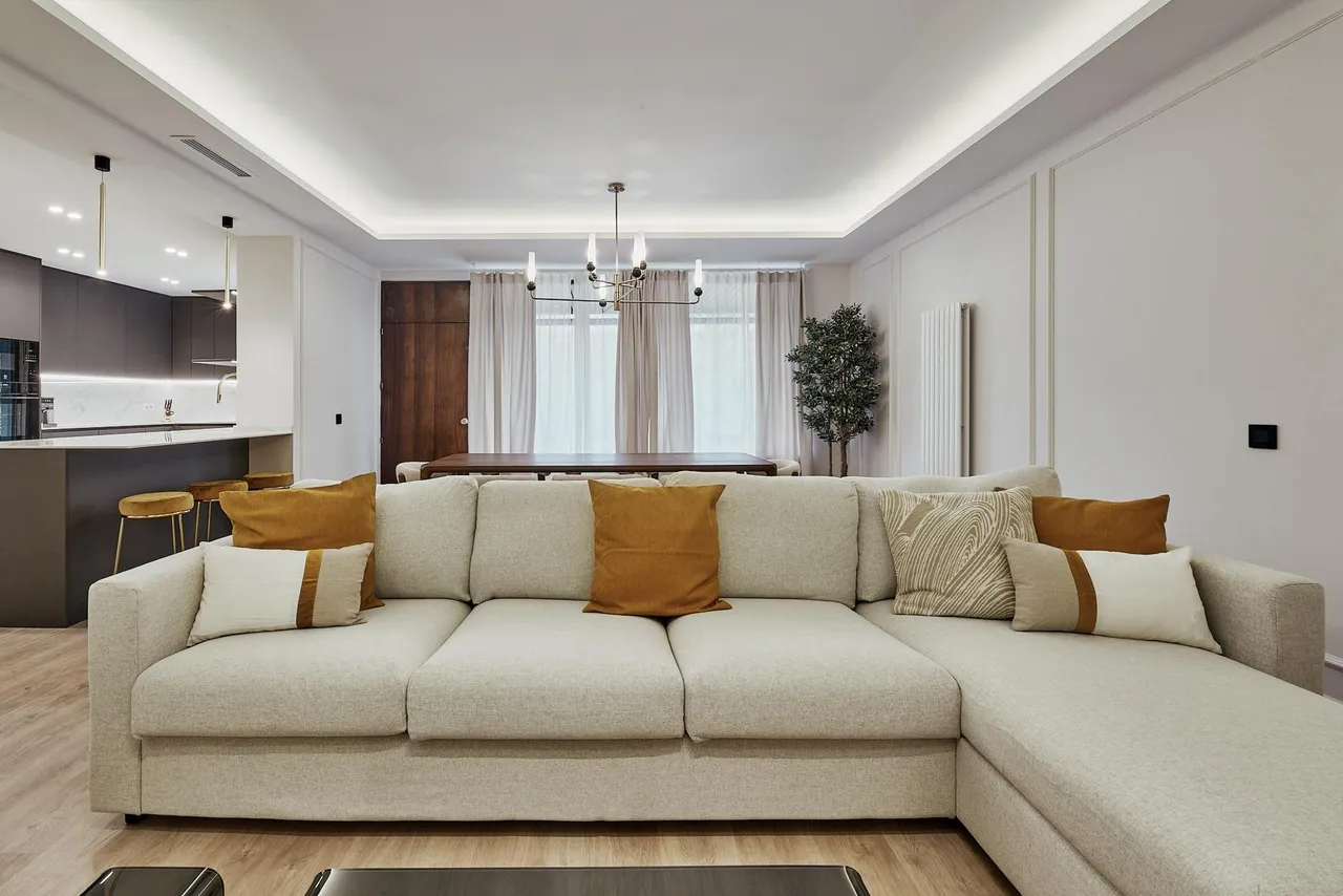 living - 161m² apartment for sale in Castellana, Madrid - gallery - 4