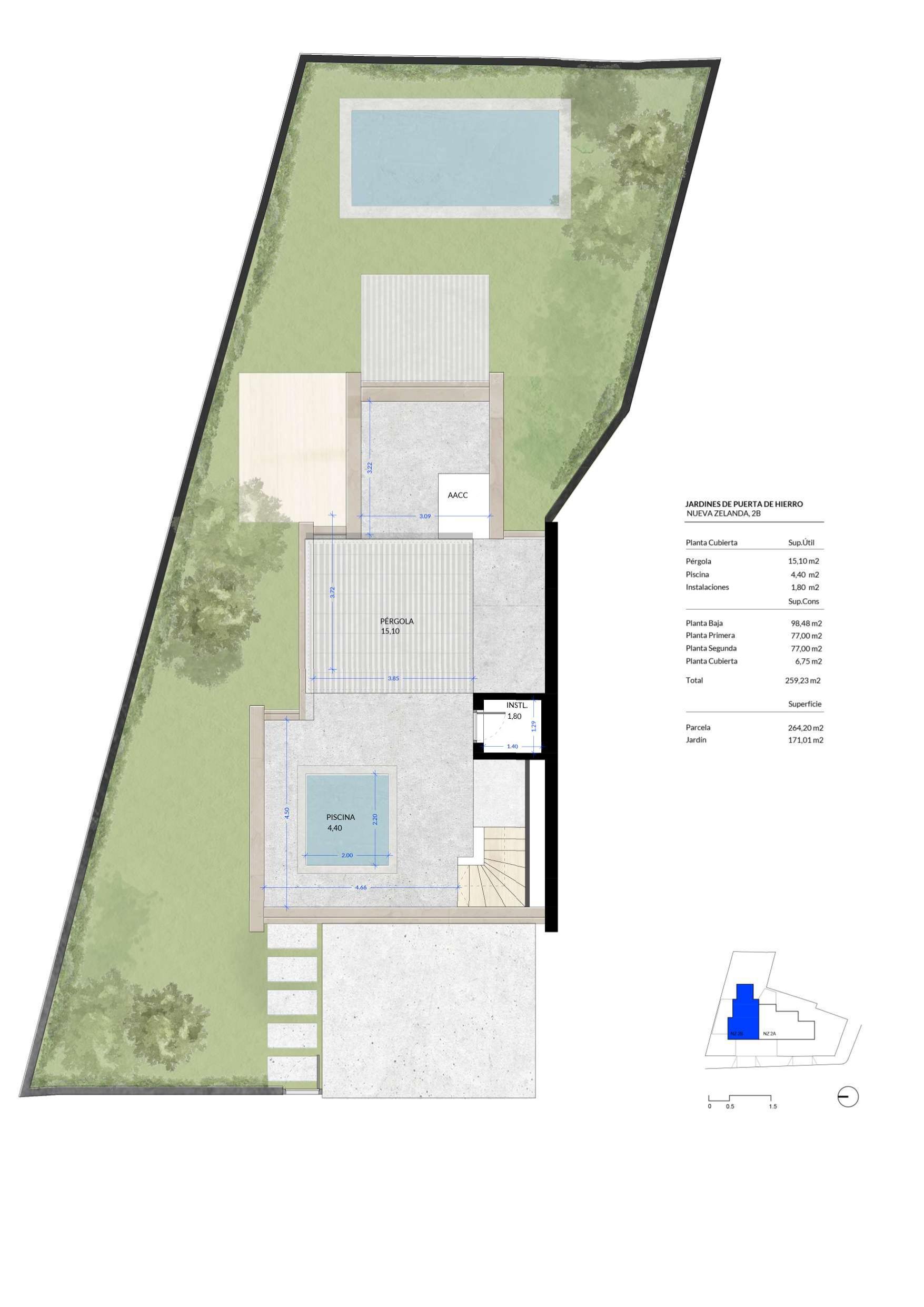 living - 407m² house / villa for sale in Puerta de Hierro, Madrid - Floor Plan thumbnail - 4