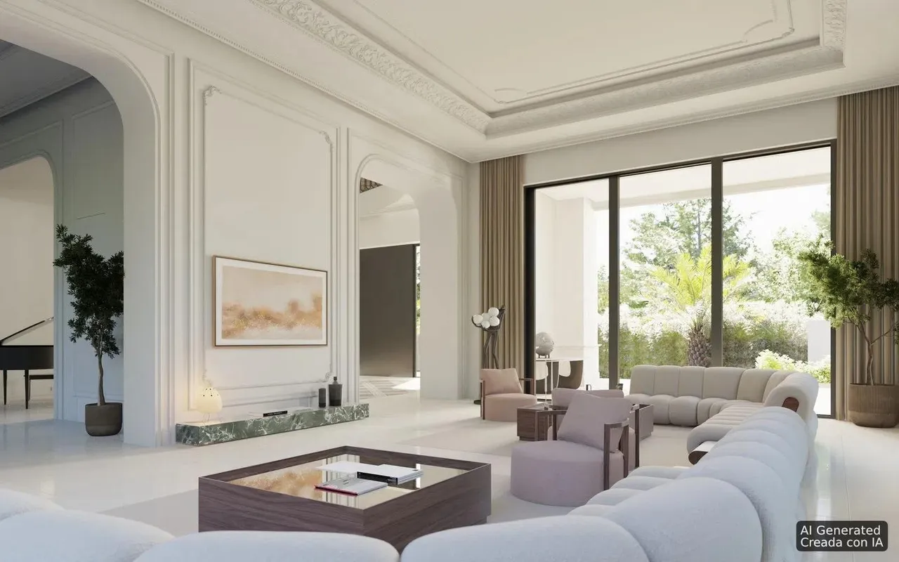 living - Parcela de 751m² en venta en Conde de Orgaz y Piovera - gallery - 2