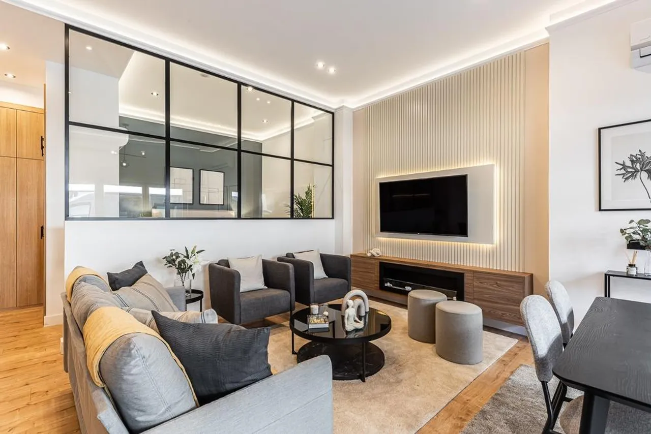 living - Piso de 76m² en venta en Arganzuela, Madrid - gallery - 3