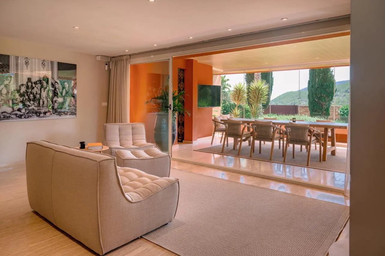 living - Piso de 160m² con 30m² terraza en venta en Santa Eulalia - gallery - 6
