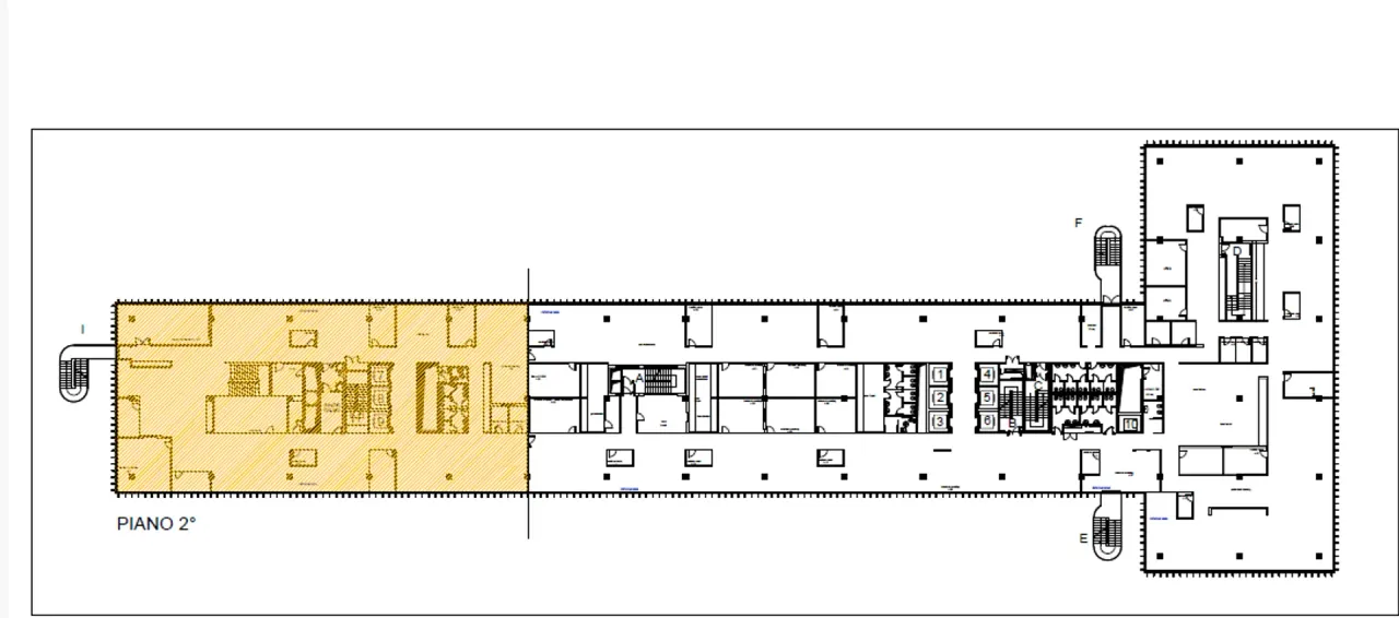 office - Industria 40-46 - Uffici - Dils - Planimetria - 1