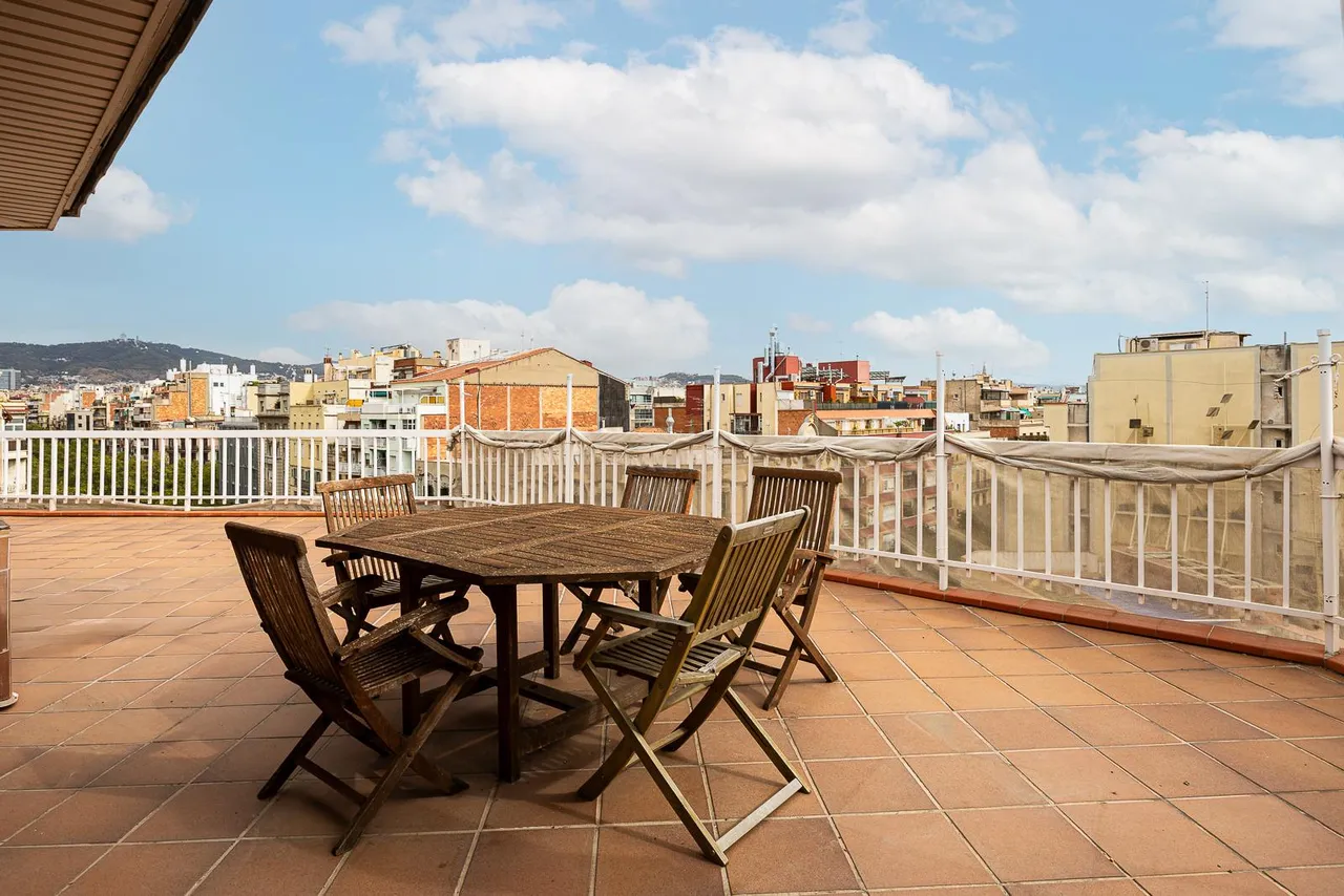 living - 107m² apartment with 117m² terrace for sale in Eixample Left - gallery - 4