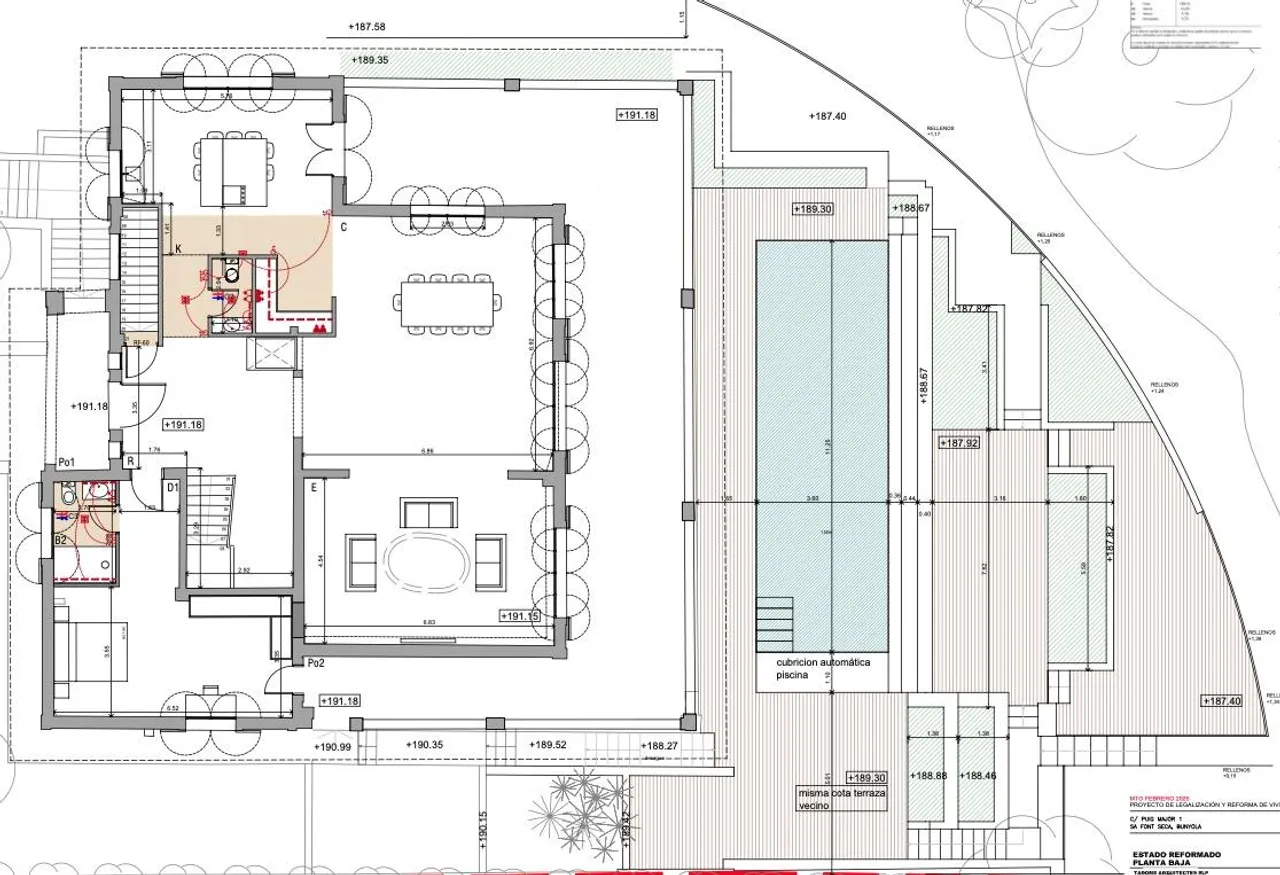 living - Casa / villa de 750m² en venta en Bunyola, Islas Baleares - Plano del piso - 3