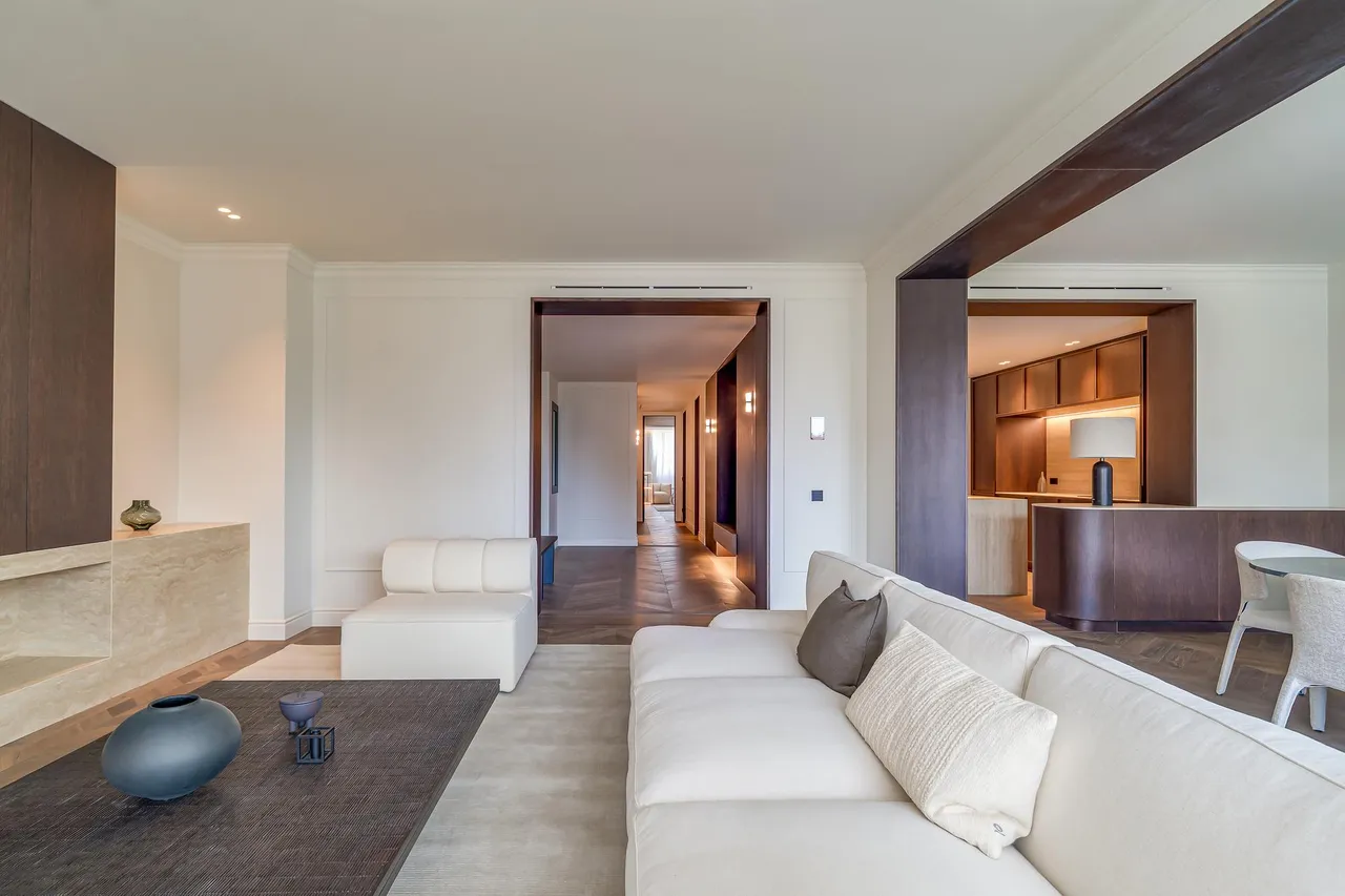 living - 211m² apartment with 17m² terrace for sale in Turó Park - gallery - 9