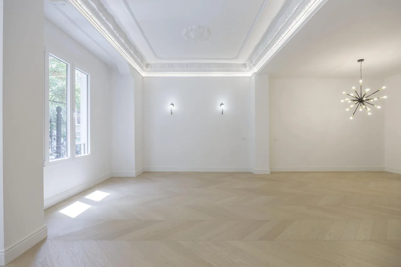 living - 197m² apartment with 15m² terrace for sale in Gran Vía - gallery - 7