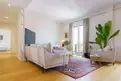 living - 140m² apartment for rent in Almagro, Madrid - gallery thumbnail - 3