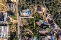 living - Parcela de 726m² en venta en Sa Riera, Costa Brava - gallery thumbnail - 5