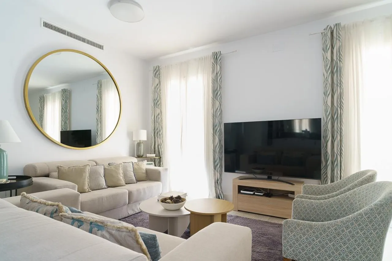 living - 120m² apartment for rent in Lista, Madrid - gallery - 2