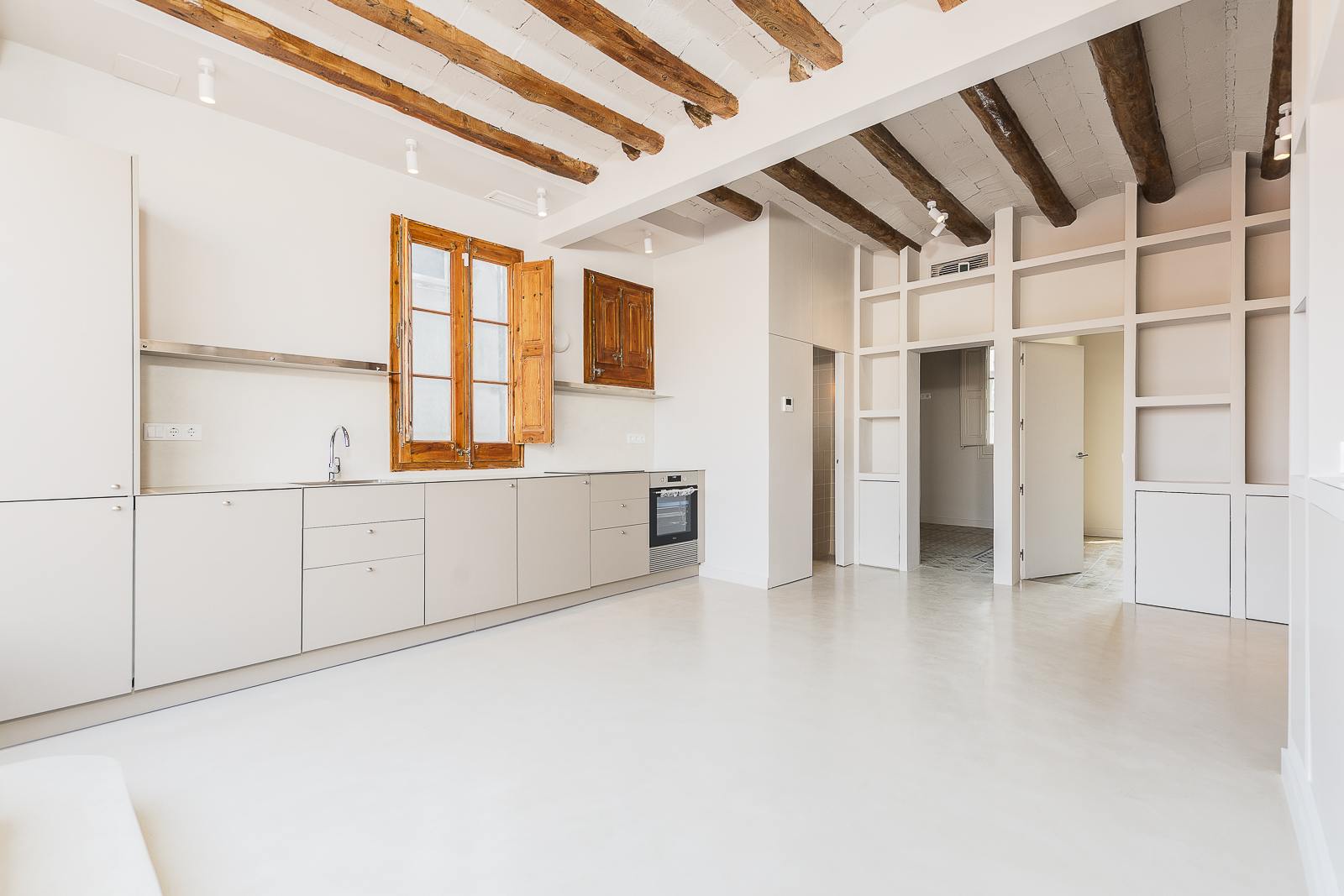 living - Ático de 58m² con 33m² terraza en venta en Sant Gervasi - Galvany - gallery thumbnail - 7