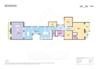 living - 174m² apartment with 6m² terrace for rent in Eixample Left - Floor Plan thumbnail - 1