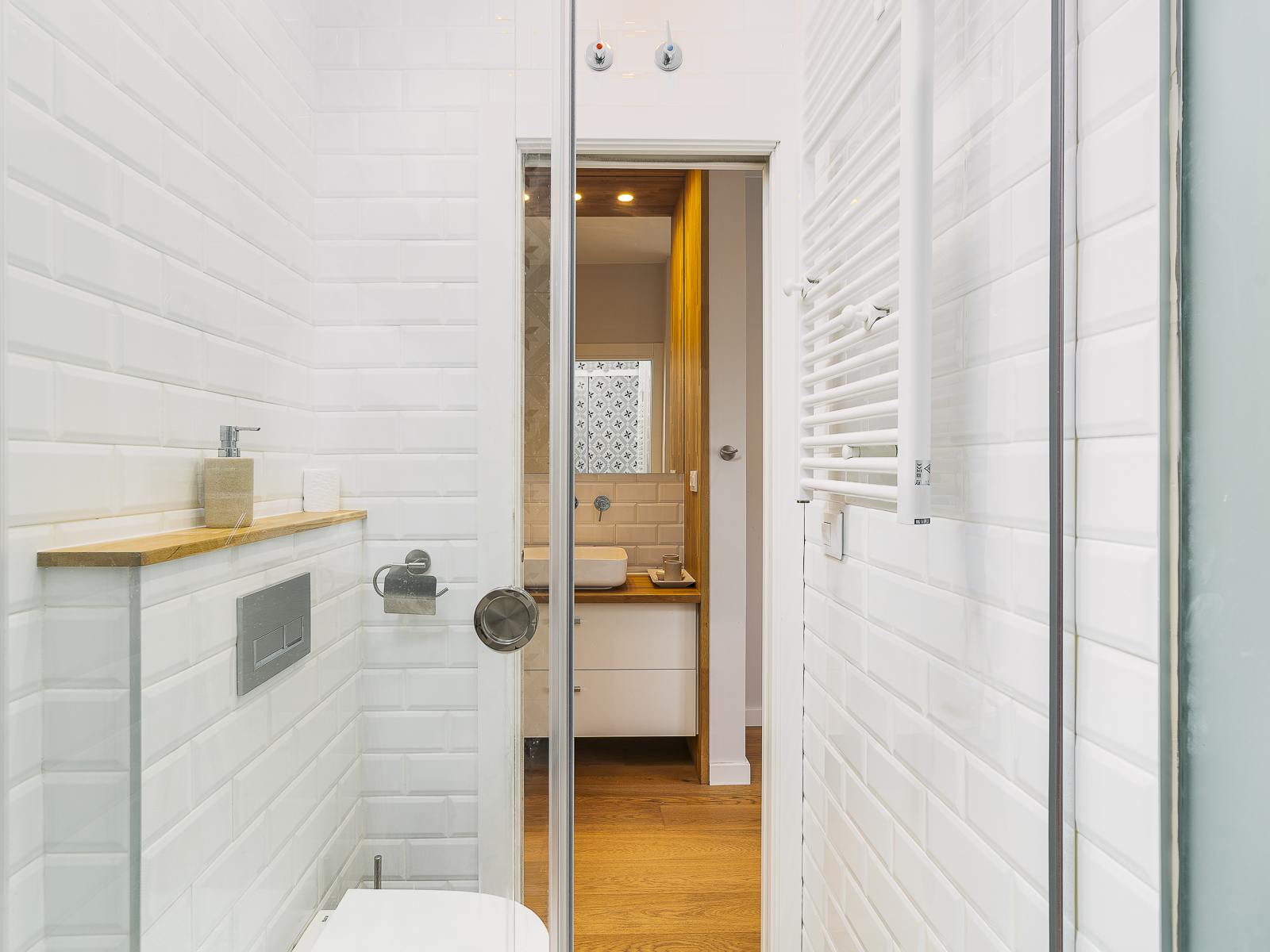 living - 73m² penthouse with 57m² terrace for sale in Eixample Right - gallery - 10
