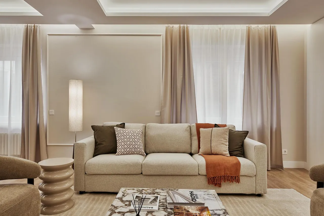 living - Piso de 145m² en venta en Goya, Madrid - gallery - 4